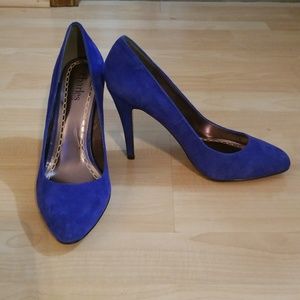 New Authenic Charles David POMPADOUR Suede Heel